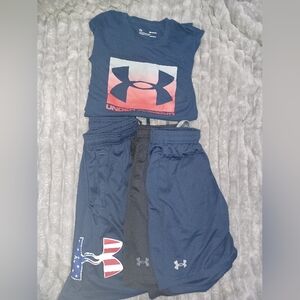 Under Armour Navy Athletic Set